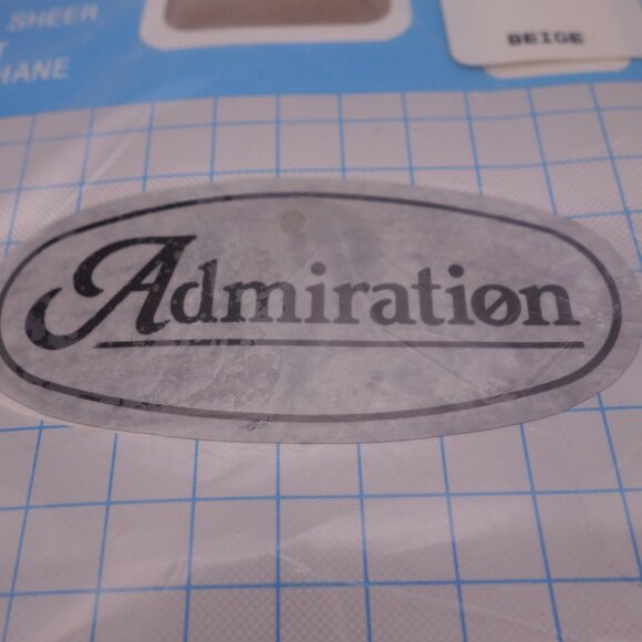 Admiration All Sheer 150 Size B BEIGE Panty Hose Bas Culotte with Cotton Gusset - Picture 3 of 8